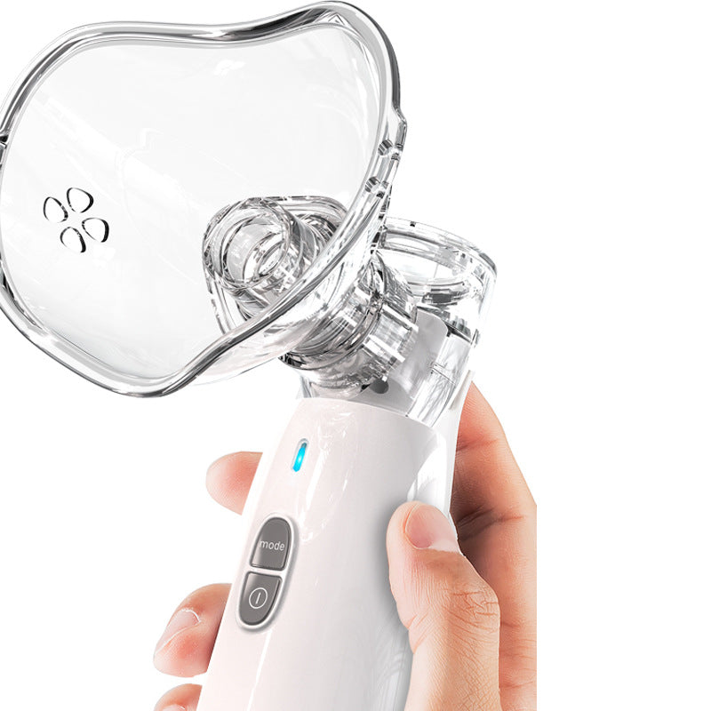 Dual mode portable nebuliser for adults and children - MediWillow Dual mode portable nebuliser for adults and children