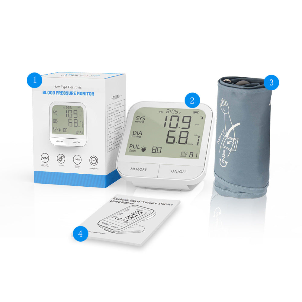 arm blood pressure monitor | Voice broadcast | Elderly blood pressure monitor - MediWillow arm blood pressure monitor | Voice broadcast | Elderly blood pressure monitor