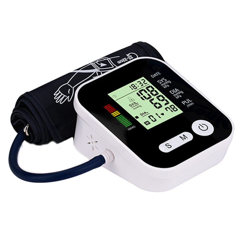 Blood Pressure Monitor with Irregular Heartbeat Detection
