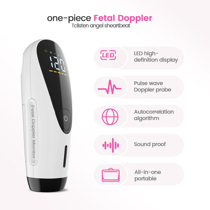 All-in-one Home Doppler Foetal Heart Monitor - MediWillow All-in-one Home Doppler Foetal Heart Monitor